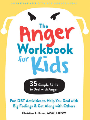 cover image of The Anger Workbook for Kids